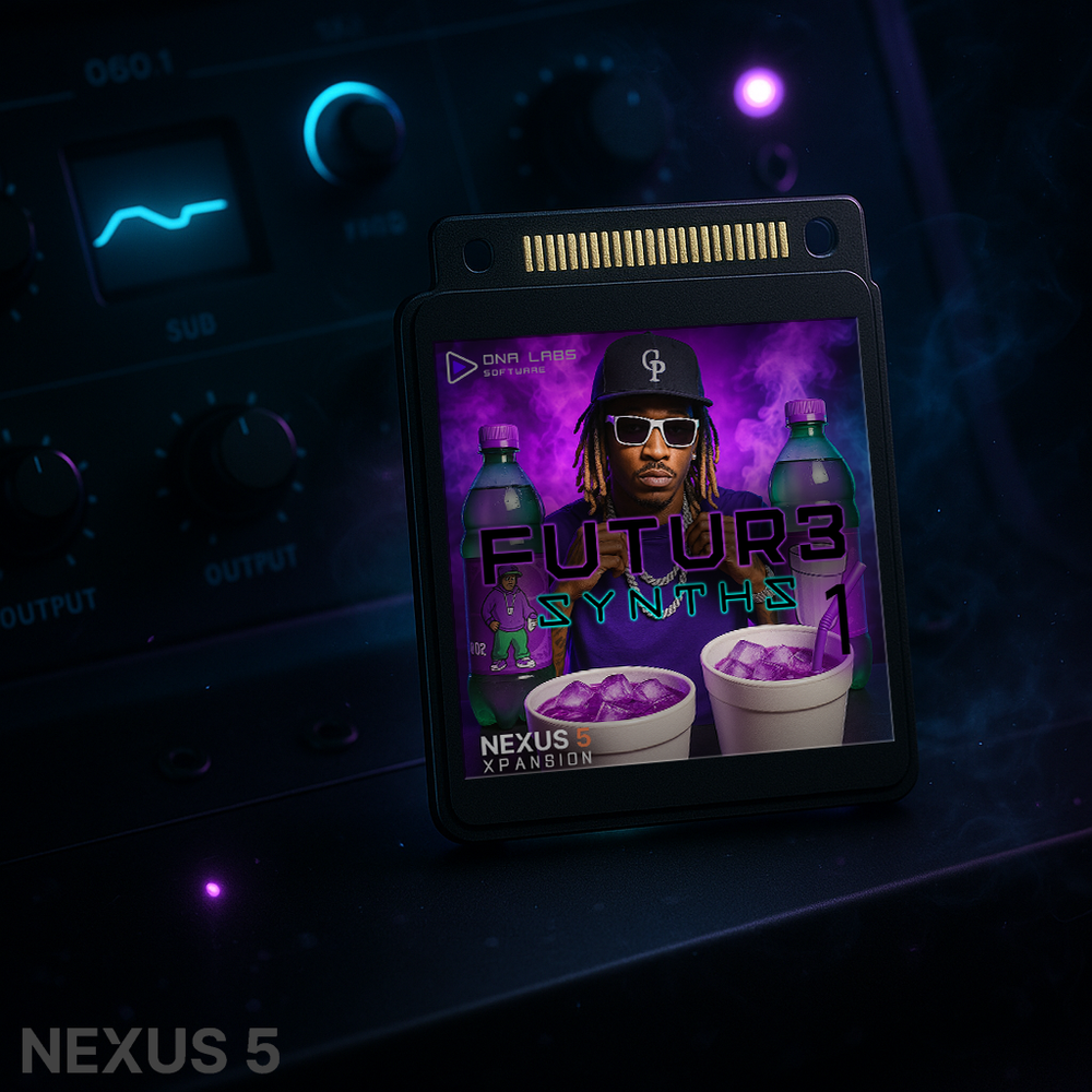 Nexus 5 FUTUR3 Synths 1 Xpansion Bank — DNA Labs Software
